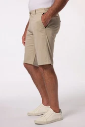Boston Park 5-Pocket-Jeans Chino-Bermuda Bauchfit (70) Khaki/Beige