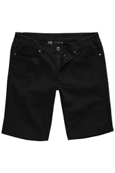 Boston Park Bermuda Bauchfit 5-Pocket Schwarz/Dunkelgrau
