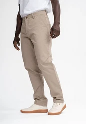 MELA Chinos Herren Twill Hose PINTU Beige/Khaki