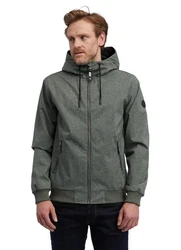 Ragwear Jacke Stewie Hellgrau/Dunkelgrün/Dunkelgrau/Grau