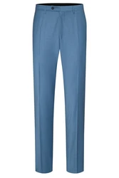 Digel Anzughose Nanno Grau/Blau/Hellblau
