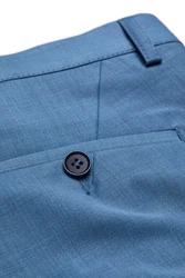 Digel Anzughose Nanno Grau/Blau/Hellblau