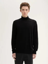 TOM TAILOR Denim Strickpullover Basic Rollkragenpullover 