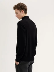 TOM TAILOR Denim Strickpullover Basic Rollkragenpullover 