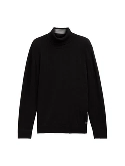 TOM TAILOR Denim Strickpullover Basic Rollkragenpullover 