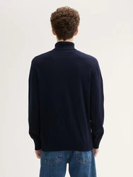 TOM TAILOR Denim Strickpullover Basic Rollkragenpullover 