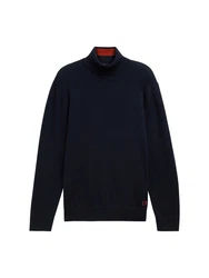 TOM TAILOR Denim Strickpullover Basic Rollkragenpullover 