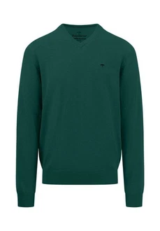 FYNCH-HATTON Pullover Dunkelgrün/Grün/Türkis FYNCH-HATTON Pullover Dunkelgrün/Grün/Türkis