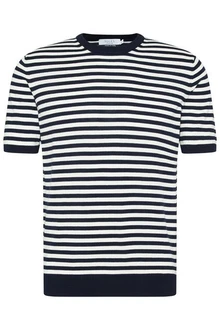 Digel T-Shirt Archibald Dunkelblau/Schwarz/Weiß