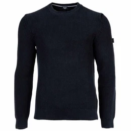 Sweatshirt Herren Strickpullover - Haro, Rundhals, einfarbig