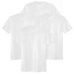 CALIDA Herren T-Shirt 4er Pack Natural Benefit Weiß