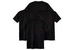 CALIDA Herren T-Shirt 4er Pack Natural Benefit Schwarz