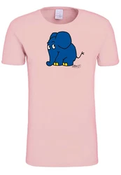 LOGOSHIRT T-Shirt Sendung mit der Maus - Elefant Rosa
