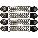 BULLDT Motorradweste 4er W-Extender Style 4er Motorrad Westenkette EXTENDER 