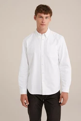 WE Fashion Businesshemd Weiß/Creme
