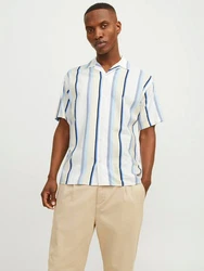 Jack & Jones Funktionshemd Palma Resort Hellblau/Blau