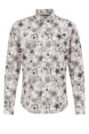 WE Fashion Businesshemd Grau/Lila/Rosa/Weiß/Gelb
