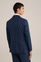 WE Fashion Jackenblazer Hellblau/Blau/Dunkelblau