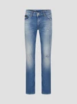 Miracle of Denim 5-Pocket Jeans Mario Slim Blau/Hellblau