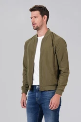 Miracle of Denim Jaden College Jacket Dunkelgrün/Khaki