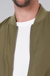 Miracle of Denim Jaden College Jacket Dunkelgrün/Khaki
