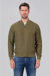 Miracle of Denim Jaden College Jacket Dunkelgrün/Khaki