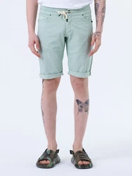 Miracle of Denim Jeansbermudas Thomas Shorts Grün/Hellgrün/Türkis