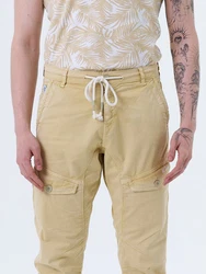 Miracle of Denim 5-Pocket Jeans Enrico Cargo Khaki