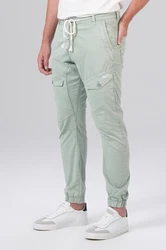 Miracle of Denim 5-Pocket Jeans Enrico Cargo Grün/Hellgrün/Dunkelgrün/Khaki