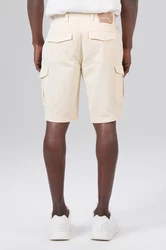 Miracle of Denim Jeansbermudas Elliot Cargo Shorts (1-tlg) Khaki/Weiß/Creme/Beige/Schwarz