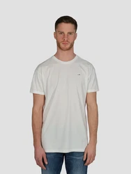 Miracle of Denim T-Shirt Men Roundneck Basic Creme/Weiß/Hellblau
