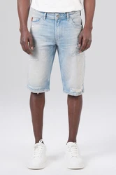 Miracle of Denim Jeansbermudas Thommy Shorts Weiß/Creme/Schwarz/Grün/Hellblau