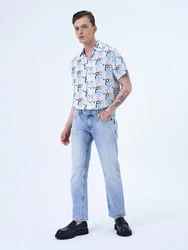 Miracle of Denim 5-Pocket Jeans Thomas Comfort Fit Hellblau/Blau