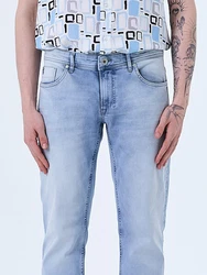 Miracle of Denim 5-Pocket Jeans Thomas Comfort Fit Hellblau/Blau