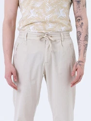 Miracle of Denim 5-Pocket-Jeans Hendrix Chino Khaki/Weiß/Beige/Creme