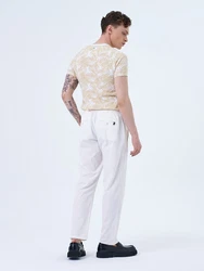Miracle of Denim 5-Pocket-Jeans Hendrix Chino Weiß/Creme