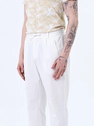 Miracle of Denim 5-Pocket-Jeans Hendrix Chino Weiß/Creme