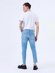 Miracle of Denim 5-Pocket-Jeans Alex Tapered Hellblau