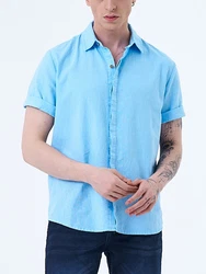 Miracle of Denim Kurzarmhemd Men Shirt (1-tlg) 