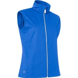 Golfweste Abacus Golf Weste Lytham Softshell Royal Blue Damen EU M