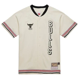 Print-Shirt Dune Button Up Chicago Bulls