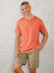 Witt Schlafanzug-Shirt Rot/Orange