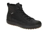 Schwarze Lack Winterschuhe image