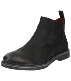 Stiefelette Nubukleder/Textil Stiefelette