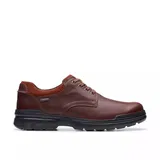 Braune Clarks Schnürschuhe image