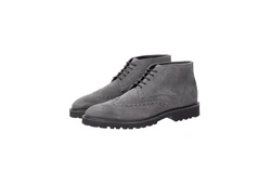 JOOP! Herren Stiefel Velluto New Danilo Grau/Dunkelgrau