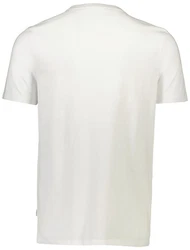 Lindbergh T-Shirt 'Copenhagen' mit Logo und Rundhalsausschnitt Beige/Weiß/Khaki/Gelb/Braun