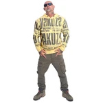 YAKUZA Hoodie Anyone Gelb/Rosa