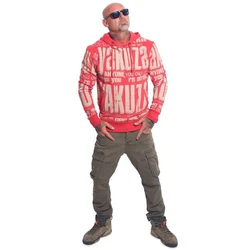 YAKUZA Hoodie Anyone Rosa/Rot