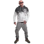 YAKUZA Hoodie Splash Schwarz/Hellgrau/Grau/Rot